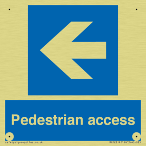Pedestrian access
